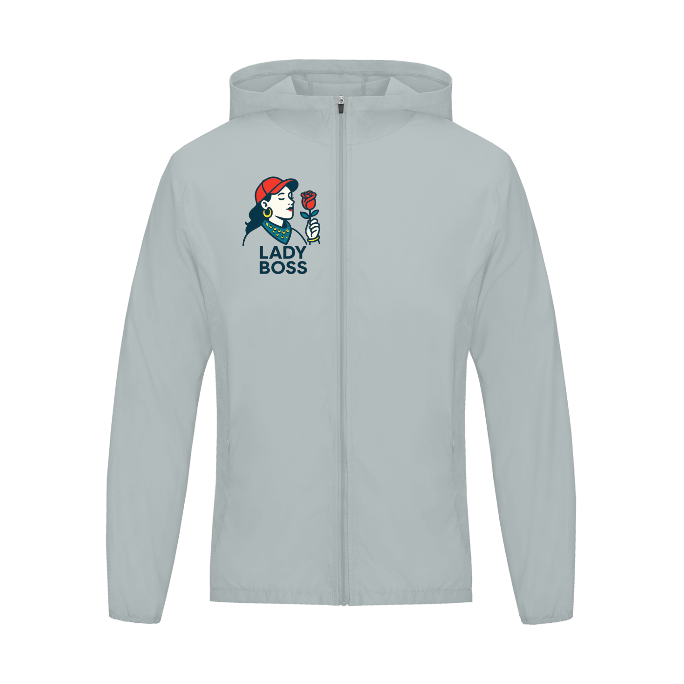 Soft Hooded Sports Jacket