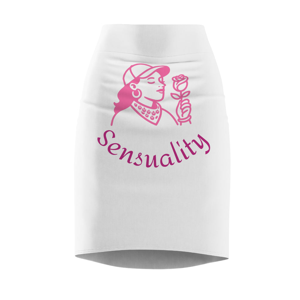 Women's Pencil Skirt with 'Sensuality' Design, Fashionable Skirt, Casual or Dressy Occasion Wear, Perfect for Spring/Summer, Unique [...]