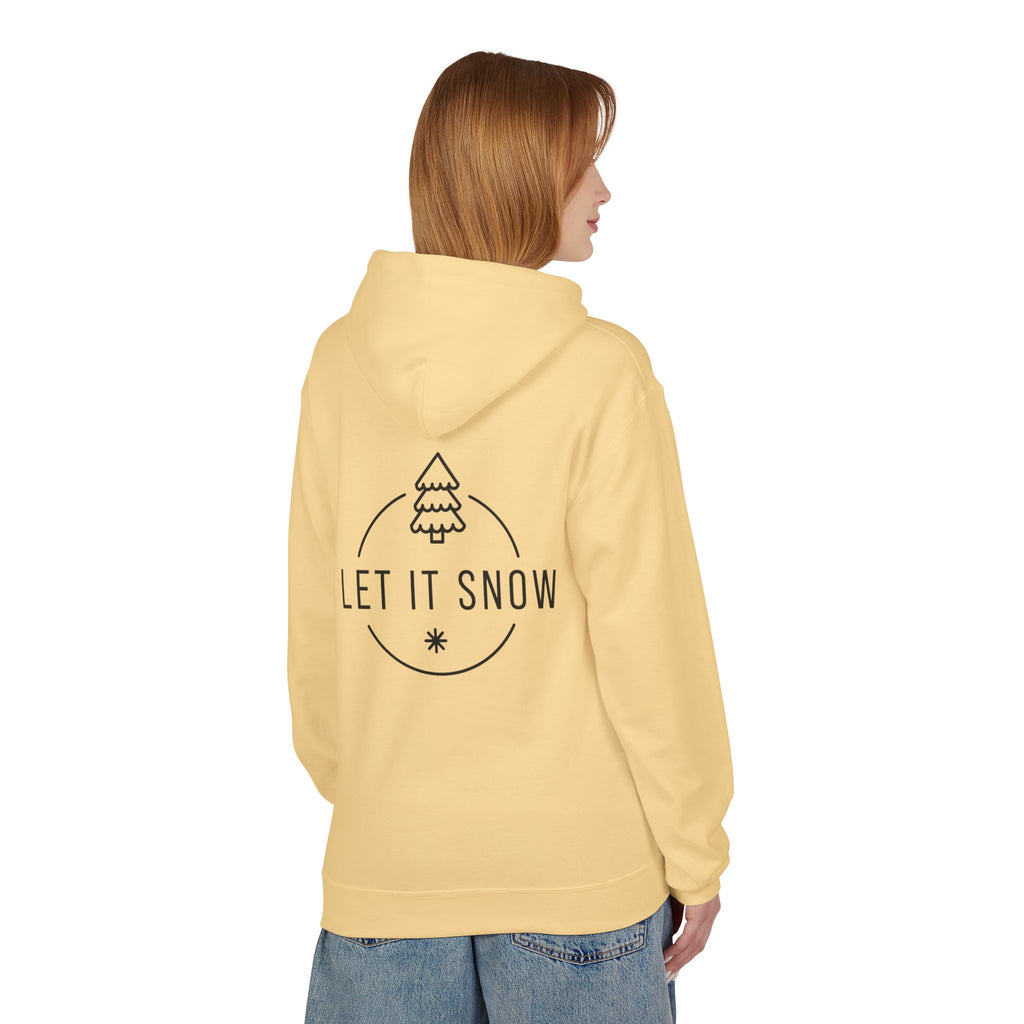 Joyful Santa Hat Hoodie — Christmas Holiday Cozy Pullover