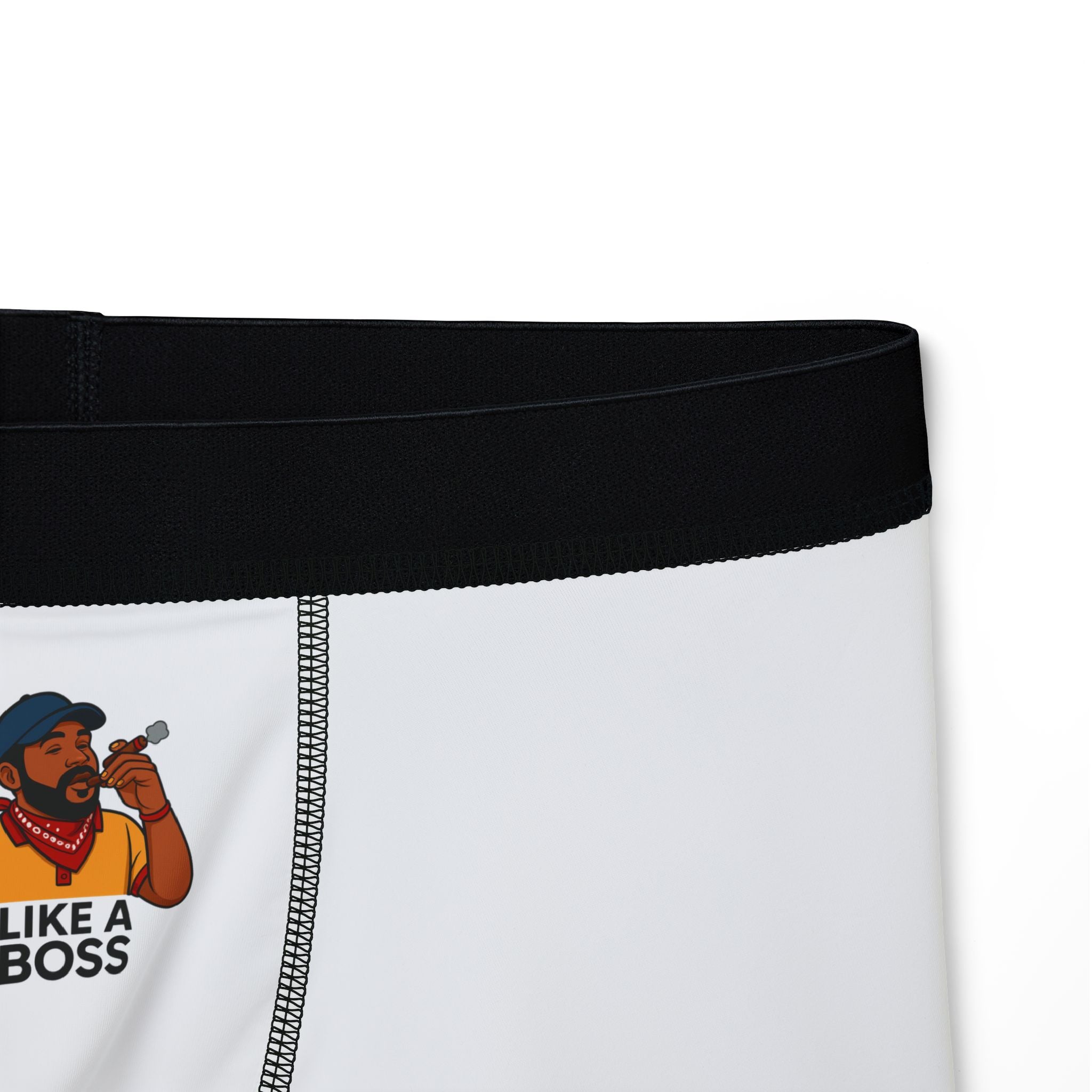Boss Boxers for Men, Funny Underwear Gift, Personalized Boxer Shorts, Unique Men's Loungewear, Cool Men's Fashion