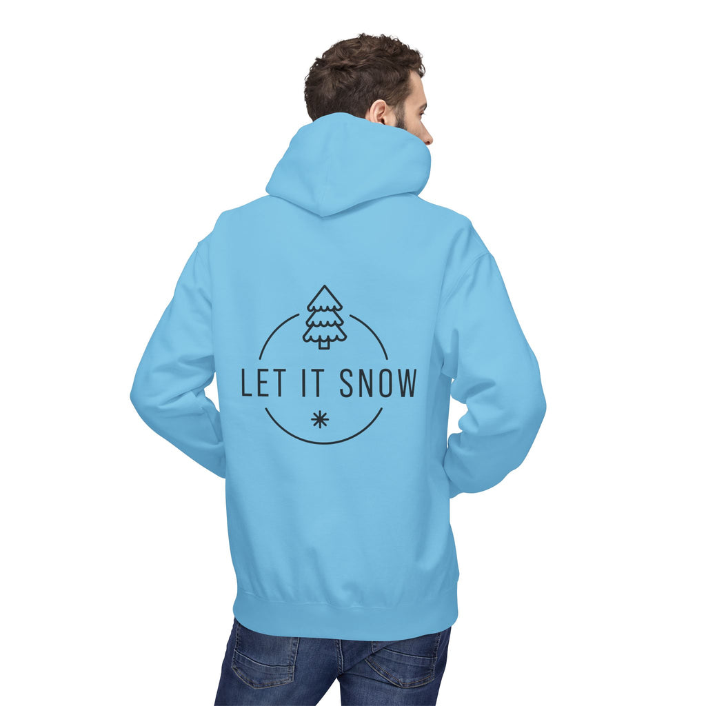 Joyful Santa Hat Hoodie — Christmas Holiday Cozy Pullover