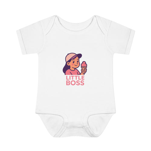 Cute Infant Bodysuit, Little Boss Baby Outfit, Baby Shower Gift, Newborn Clothing, Infant Girl Romper, Toddler Apparel