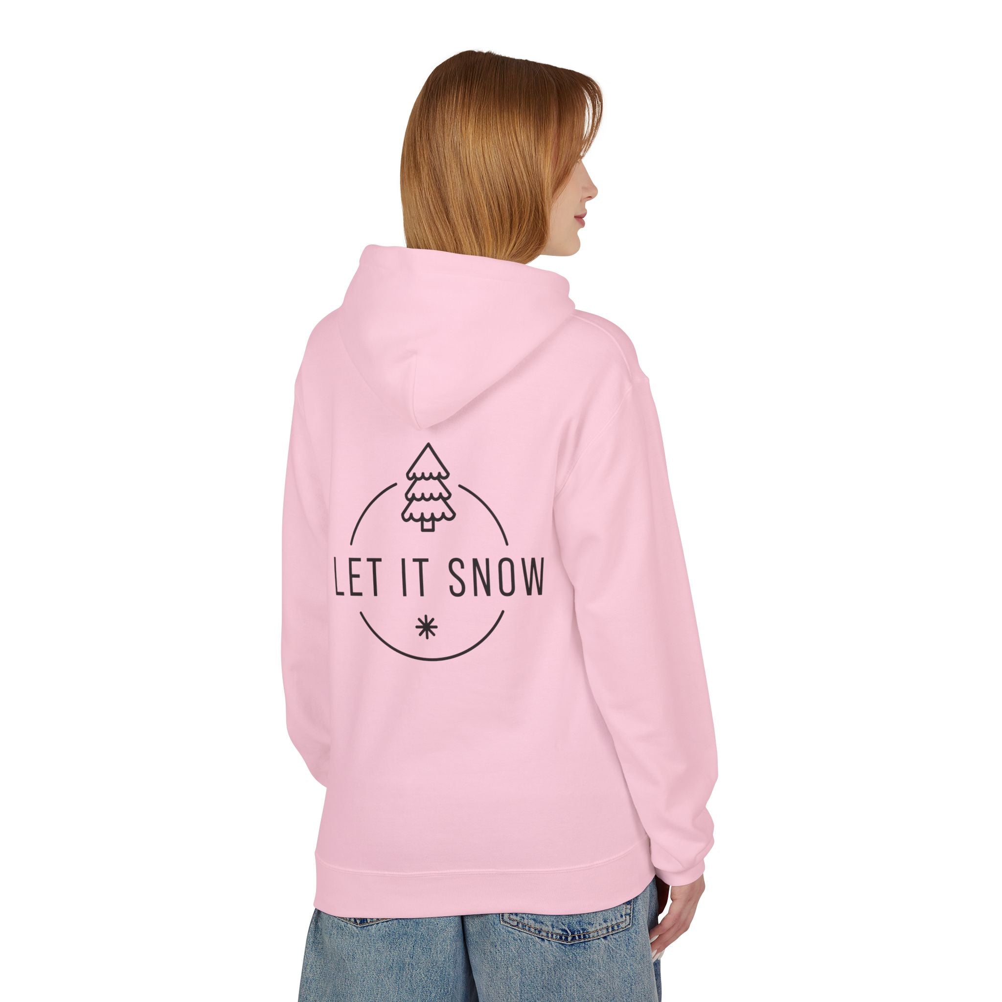 Joyful Santa Hat Hoodie — Christmas Holiday Cozy Pullover