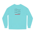 All-Seeing Eye Crewneck Sweatshirt — Mystical Pyramid Graphic
