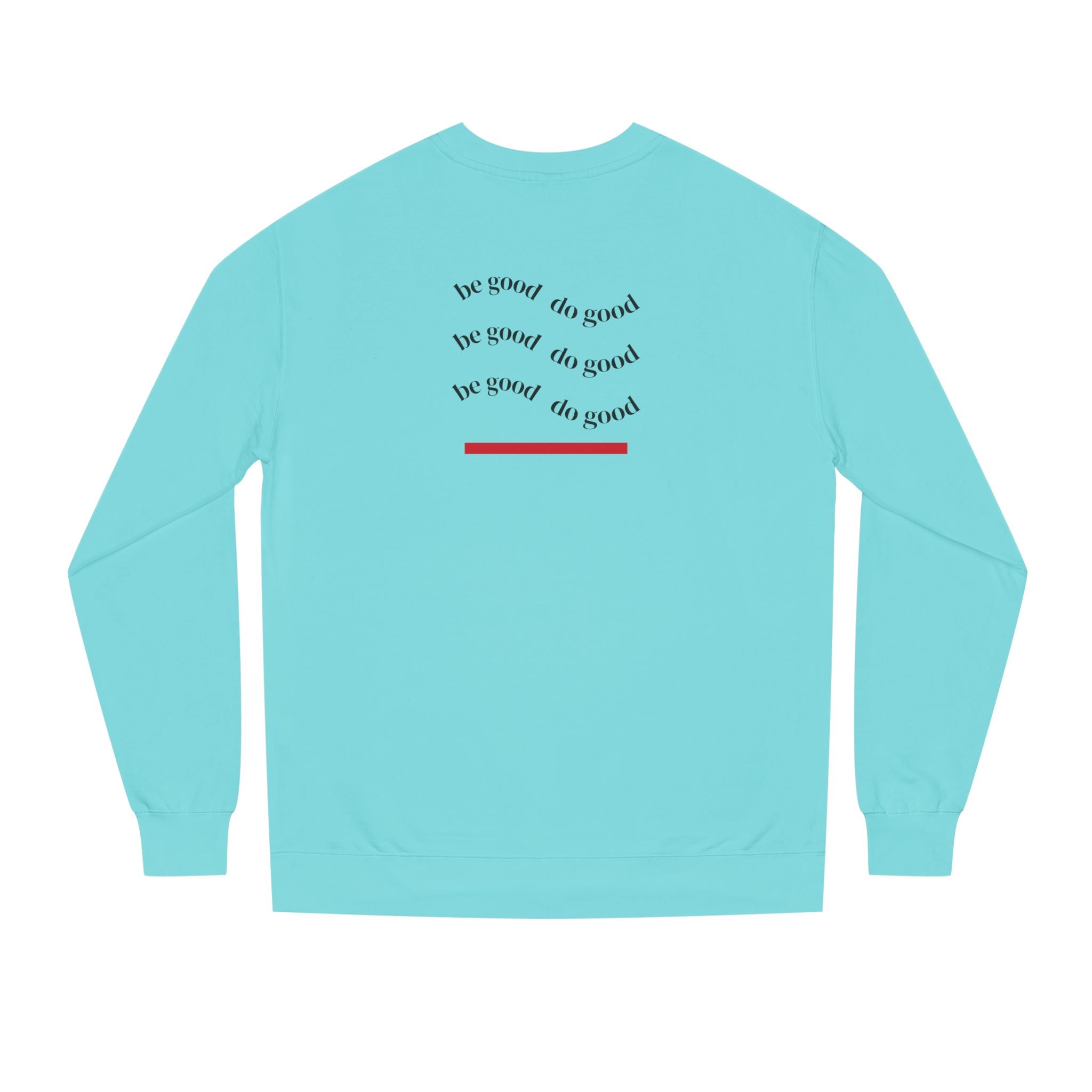 All-Seeing Eye Crewneck Sweatshirt — Mystical Pyramid Graphic