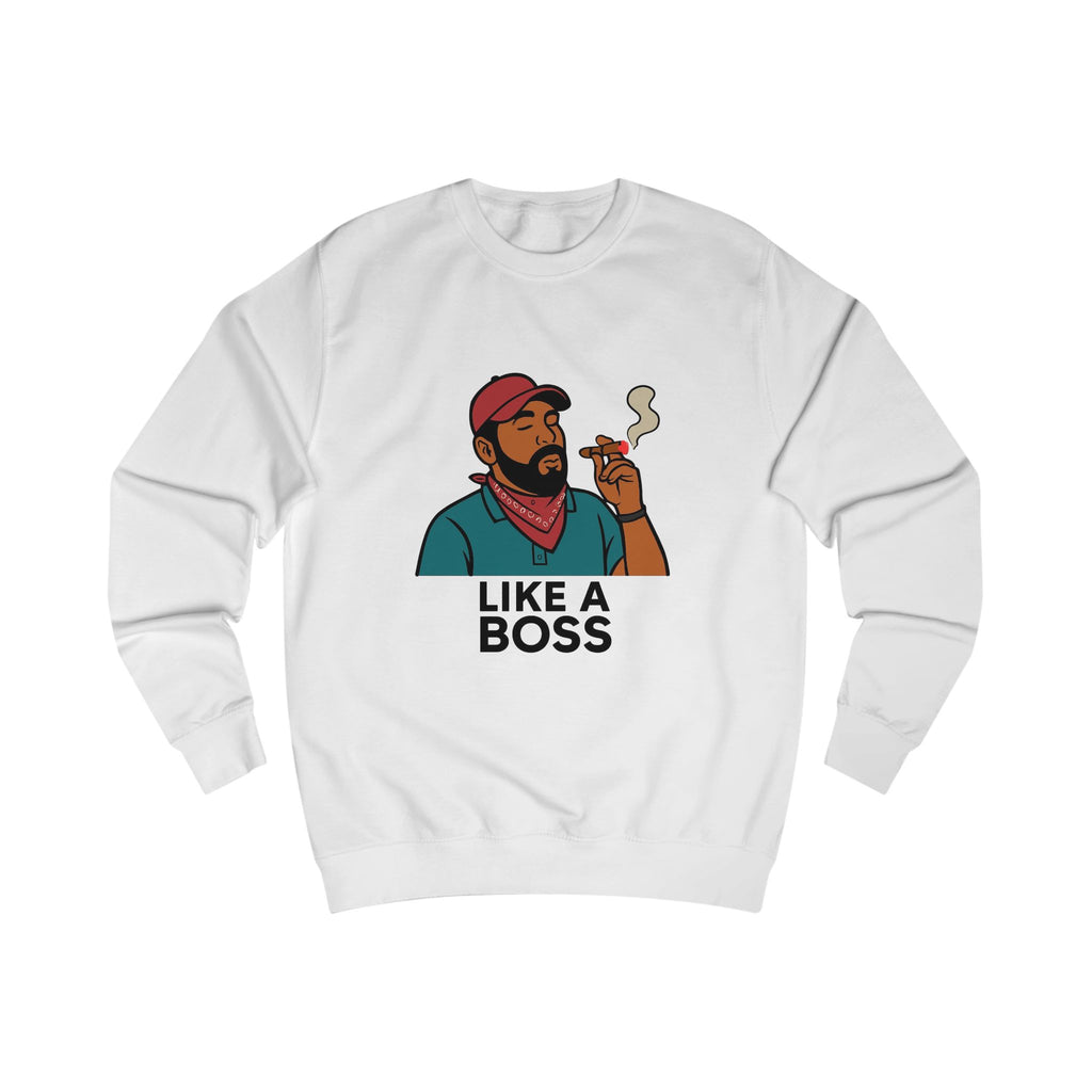 Chill Vibes Unisex Sweatshirt | Casual Streetwear, Gift for Him, Smokers Apparel, Eco-friendly Fashion, Everyday Comfort