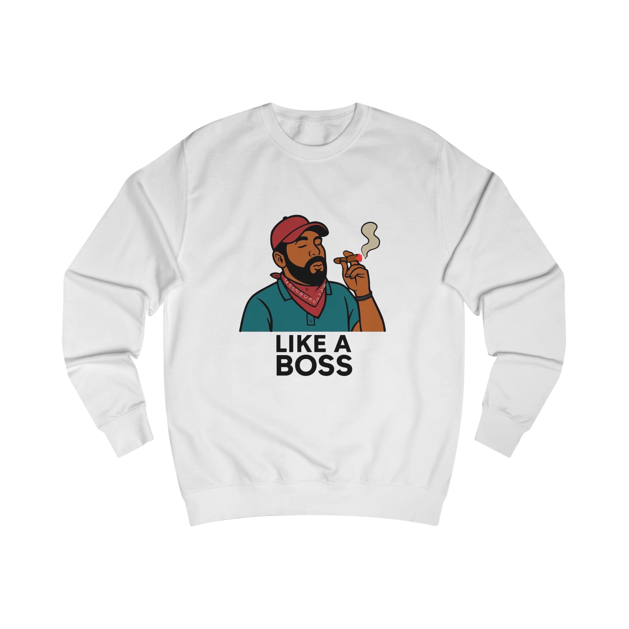 Chill Vibes Unisex Sweatshirt | Casual Streetwear, Gift for Him, Smokers Apparel, Eco-friendly Fashion, Everyday Comfort