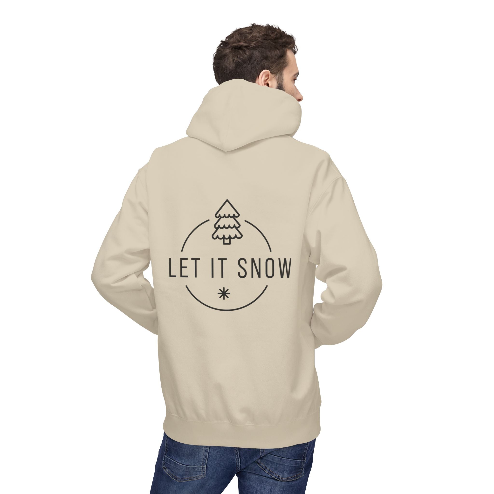 Joyful Santa Hat Hoodie — Christmas Holiday Cozy Pullover