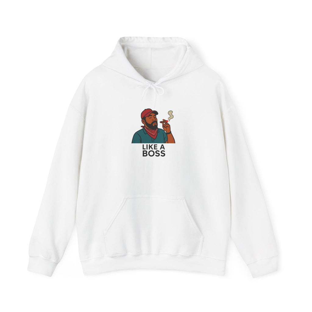 Cool Vibe Hoodie - Like A Boss Sweatshirt, Casual Wear, Gift for Him, Streetwear, Trendy Apparel