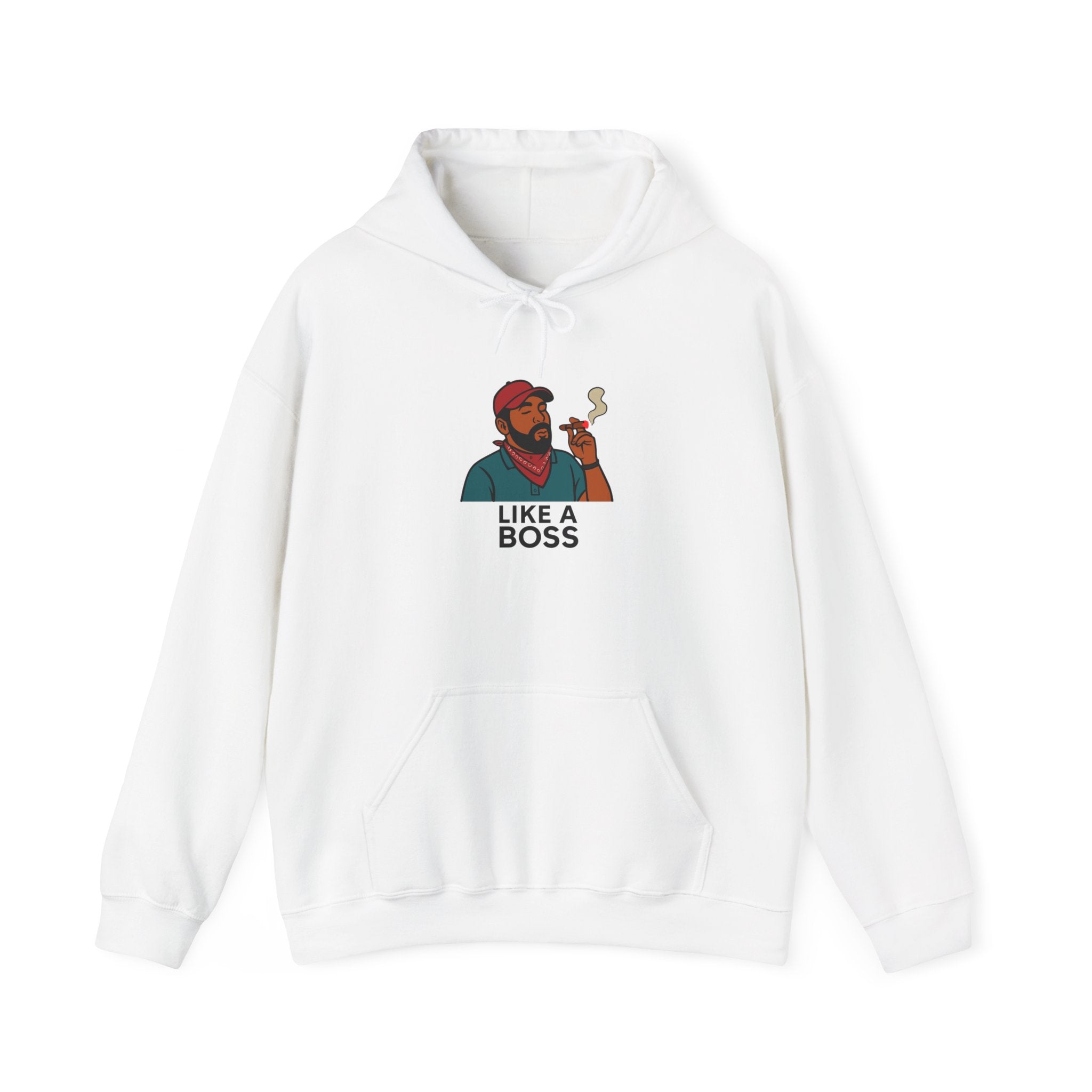 Cool Vibe Hoodie - Like A Boss Sweatshirt, Casual Wear, Gift for Him, Streetwear, Trendy Apparel