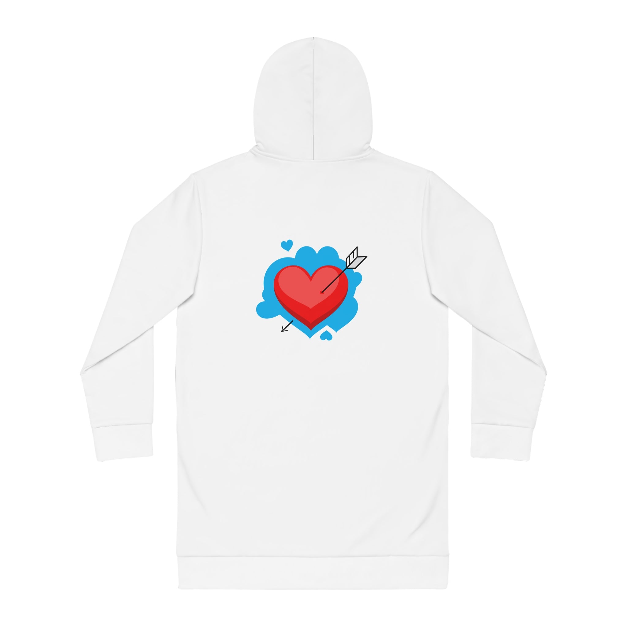 Empowered Women Hoodie Dress - Lady Boss Style, Casual Outfit, Gift for Her, Inspirational Apparel, Comfortable Fashion