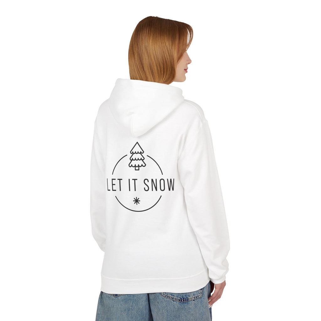 Joyful Santa Hat Hoodie — Christmas Holiday Cozy Pullover