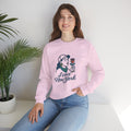 New NYC Romance Sweatshirt - Cozy Unisex Crewneck, Valentine's Gift, Casual Wear, Travel Apparel, Chic Style