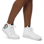 LADY BO$$ Women’s High-Top Canvas Shoes