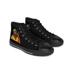 Trendy Hand-Illustrated High-Top Sneakers