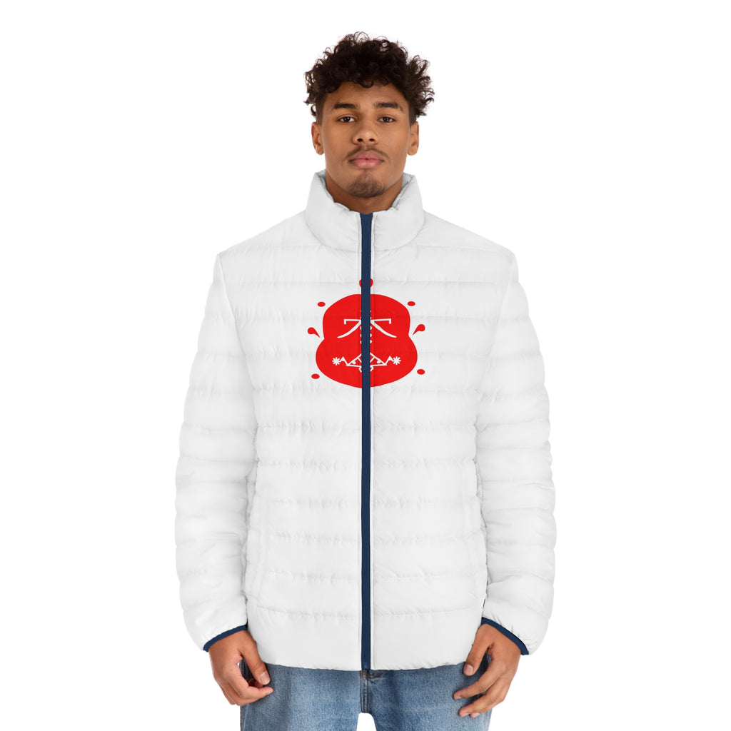 Men's Puffer Jacket - Stylish Winter Coat with 'Like A Boss' Design, Casual Outerwear for Cool Weather, Gift for Him, Fashionable [...]