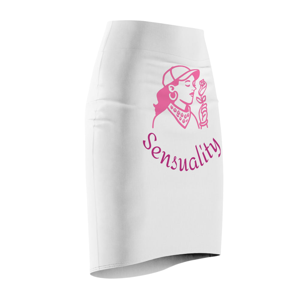 Women's Pencil Skirt with 'Sensuality' Design, Fashionable Skirt, Casual or Dressy Occasion Wear, Perfect for Spring/Summer, Unique [...]