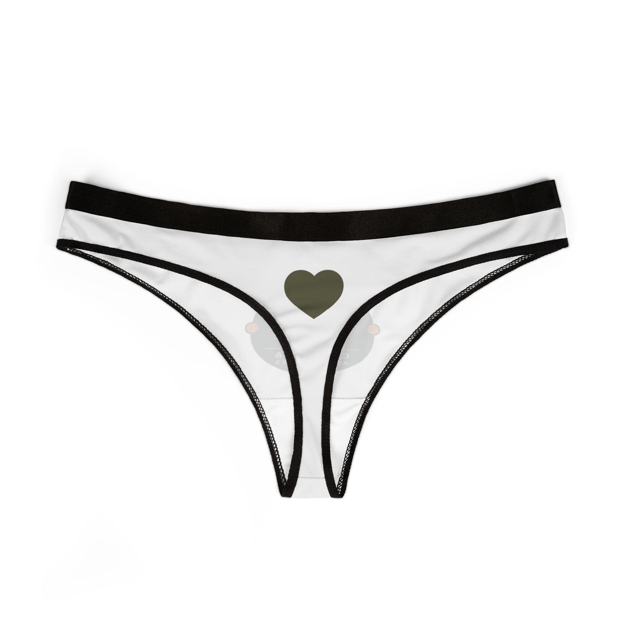 Women's Thongs with Personalized Designs, Comfortable Underwear for Everyday Wear, Great for Gifts, Unique Adult Lingerie, Cute Intimates