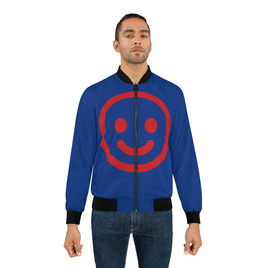 Geometric Flower of Life Bomber Jacket — Sacred Geometry Men's Jacket