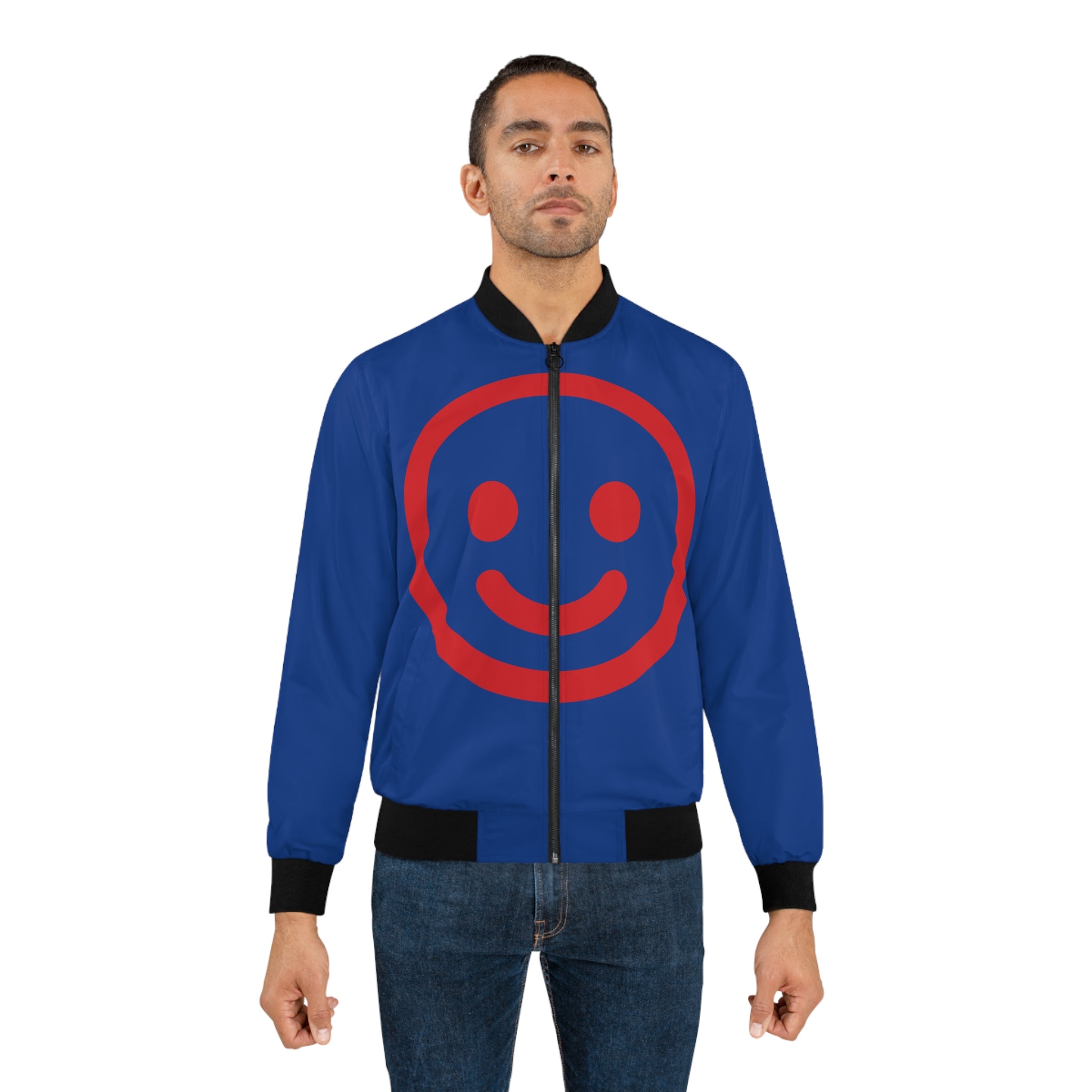 Geometric Flower of Life Bomber Jacket — Sacred Geometry Men's Jacket