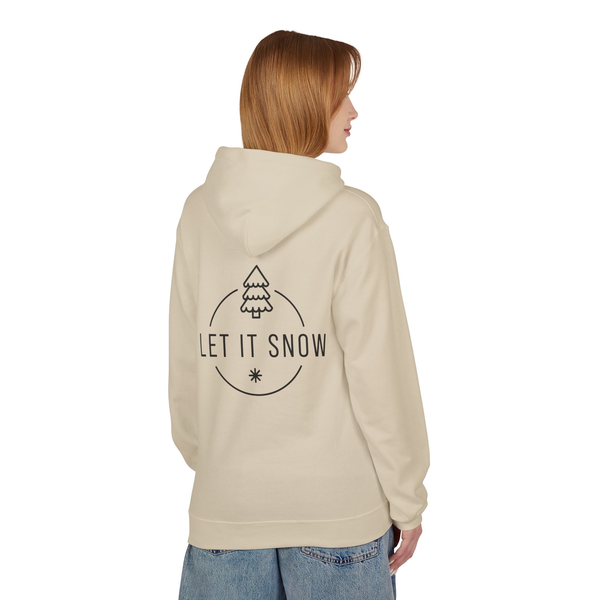 Joyful Santa Hat Hoodie — Christmas Holiday Cozy Pullover