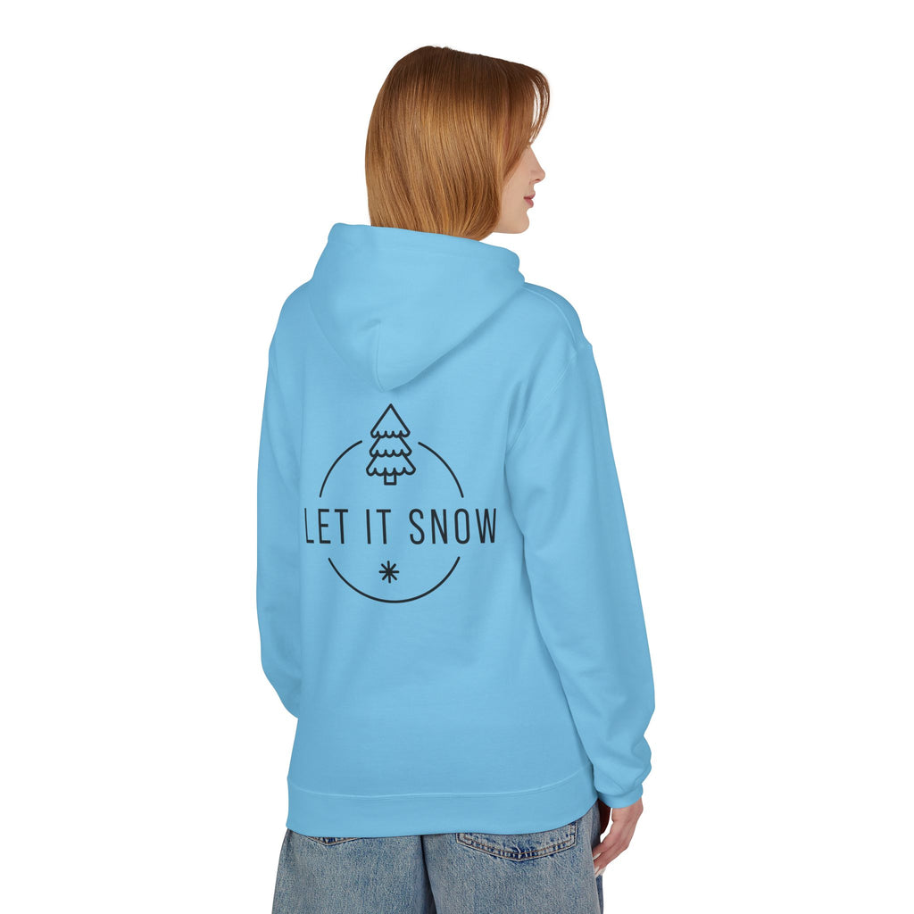 Joyful Santa Hat Hoodie — Christmas Holiday Cozy Pullover
