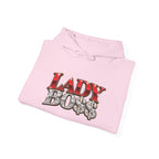 Lady Boss Hoodie — "LADY BO" Graphic Pullover for Women Entrepreneurs
