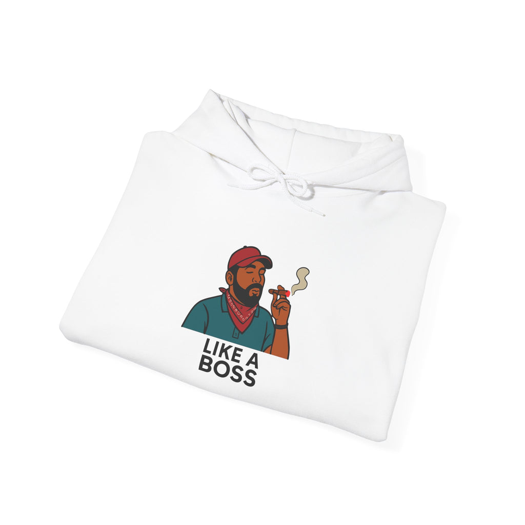 Cool Vibe Hoodie - Like A Boss Sweatshirt, Casual Wear, Gift for Him, Streetwear, Trendy Apparel