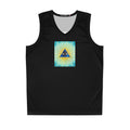 Know Thyself Basketball Jersey – Illuminati Eye Graphic Sleeveless Athletic Tank