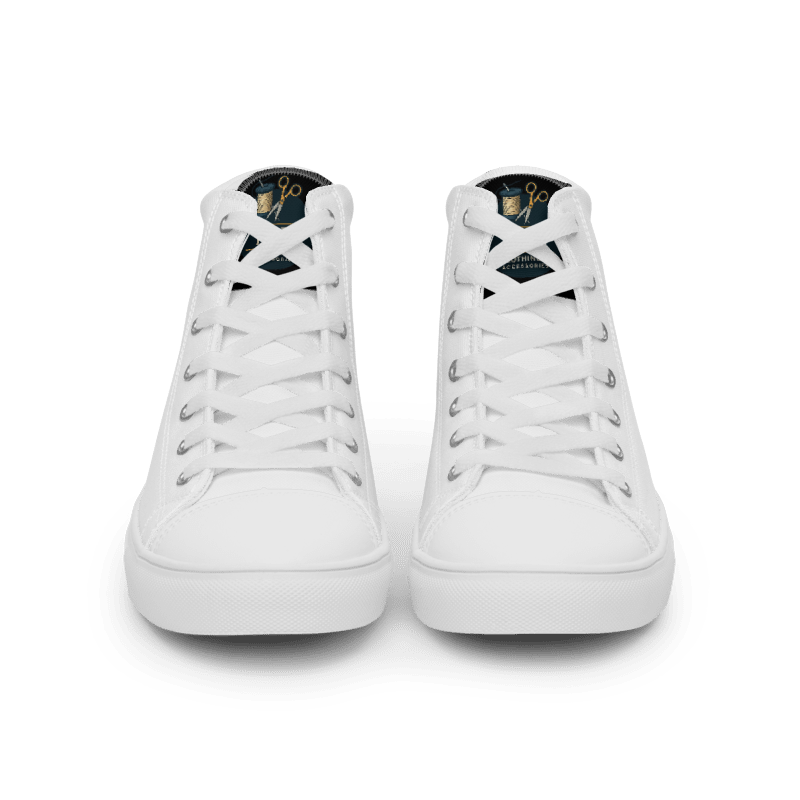 Men’s LIKE A BO$$ high top canvas shoes